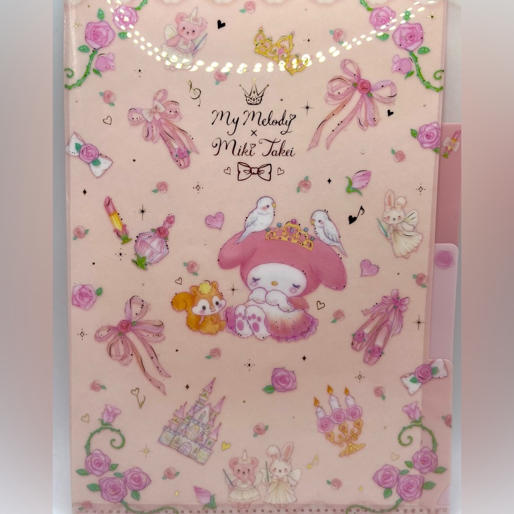My Melody x Miki Takei File Folder